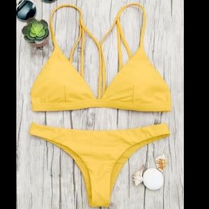 Yellow ZAFUL bikini